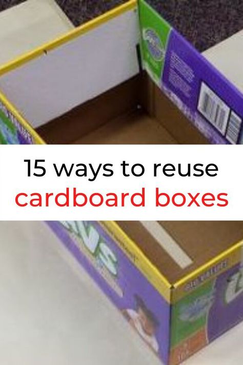 Paper Folding Ideas, Easy Origami For Beginners, Reuse Cardboard Boxes, Cardboard Box Storage, Kids Painting Projects, Cardboard Box Diy, Recycle Cardboard Box, Large Cardboard Boxes, Cardboard Organizer