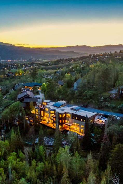 This amenity-loaded mountain mansion in Steamboat Springs, Colorado, has a new, trimmed-down price tag, but despite the multimillion-dollar chop it’s still the most expensive home on the market in the city. Mountain Mansion, Steamboat Springs Colorado, Steamboat Springs, Expensive Houses, Mountain Homes, Mountain Town, Steam Boats, Most Expensive, Price Tag