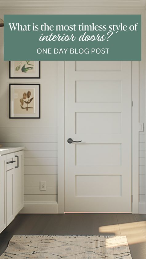 Interior Craftsman Door, Farmhouse Door Interior, Interior Doors Coastal, Interior Doors Craftsman, Logan Interior Doors, Door Styles Interior Modern Farmhouse, Coastal Style Interior Doors, Shaker Style Closet Doors, Types Of Interior Door Styles