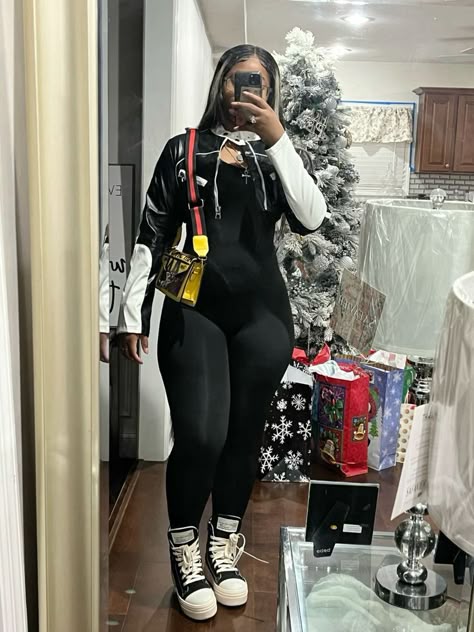 #random Cute Black Jumpsuit Outfit, Cristian Zerotre Outfit Black, Cristian Zerotre Shoes, Cristian Zerotre Outfit, Cristian Zerotre Outfits, Outfits With Jumpsuits, Cristian Zerotre Outfits Black Women, Black Jumpsuit Outfit Ideas, Christian Zerotre