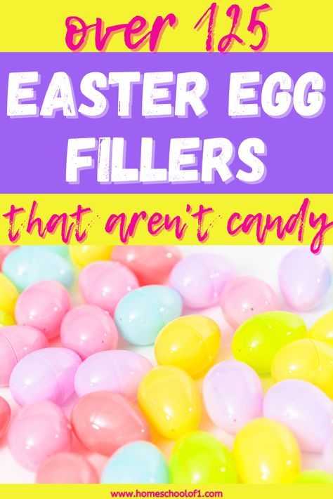 125 Awesome Non-Candy Easter Egg Filler Ideas for Plastic Eggs Prefilled Easter Eggs, Easter Bingo Free Printable, Playgroup Themes, Easter Egg Filler Ideas, Egg Filler Ideas, Bingo Free Printable, Egg Hunt Clues, Easter Bunny Footprints, Easter Egg Hunt Clues