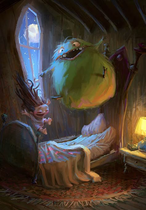 Marco Bucci, 동화 삽화, Digital Paintings, Art Et Illustration, Cute Monsters, Arte Fantasy, 영감을 주는 캐릭터, Childrens Illustrations, Malbec