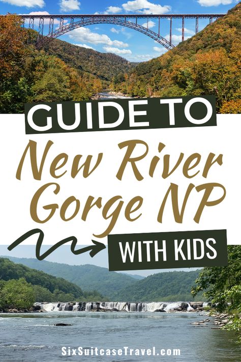 Explore New River Gorge National Park with our comprehensive guide! Take the kids to Canyon Rim & New River Gorge Bridge, Fayette Station Road, Grandview & Glade Creek, Nuttallburg Mine Site, Sandstone Falls, and Thurmond Historic District. Find tips for visiting, including the best times to go and must-see spots. Discover family-friendly trails, activities, and where to stay for an optimal experience. Things To Do In New River Gorge National Park, Thurmond West Virginia, New River Gorge National Park West Virginia, New River Gorge Hikes, West Virginia Vacation, New River Gorge National Park, Hillsborough River State Park, Virginia Vacation, New River Gorge Bridge