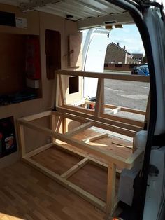 Wooden Rock & Roll Bed : 7 Steps - Instructables Campervan Couch Bed, Van Bed Platform, Folding Van Bed, Vw Kampeerwagens, Nissan Caravan, Minivan Camper, Diy Sofa Bed, Minivan Camper Conversion, Campervan Bed