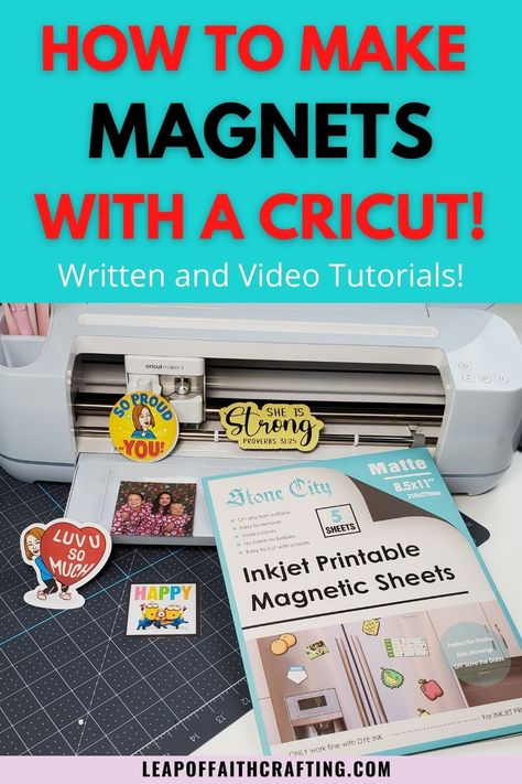 How To Make Magnets With Silhouette, Magnets With Cricut Maker, Diy Acrylic Magnets, Cricut Magnet Ideas, Save The Date Magnets Diy Cricut, Circuit Magnets, Cricut Magnets How To Make, Cricut Magnetic Sheet, Make Magnets With Cricut