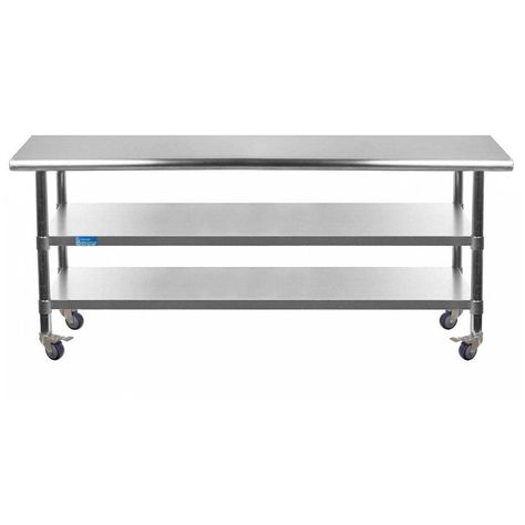 Bedside Organization, Stainless Steel Work Table, Rolling Kitchen Cart, Prep Table, Work Tables, Rolling Kitchen Island, Garage Work Bench, Sales Office, Kitchen Roll