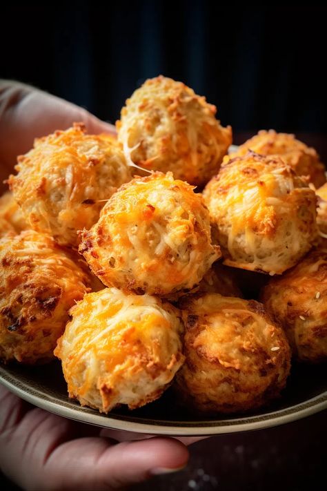 Hash Brown Bites Recipe, Sausage Balls With Hashbrowns, Crispy Hash Browns And Sausage Bites, Sausage And Hashbrown Balls, Hashbrown Sausage Balls, Breakfast Casserole Bites, Hash Brown Sausage Balls, Crispy Hash Brown And Sausage Bites, Quick And Easy Breakfast For A Crowd