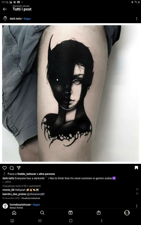 Shadow Person Tattoo, Dark Side Tattoo Design, Melted Tattoo Design, Dark Tatoos Ideas, Dark Cover Up Tattoos, Dark Style Tattoo, Scary Tattoo Ideas, Tattoo Designs Inspiration, Darkside Tattoo