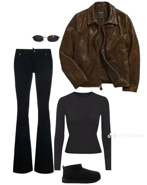 London Aesthetic Outfits, Supernatural Outfits, Parker Outfit, Aesthetic Fits, Brown Jacket, School Fashion, Lookbook Outfits, Fall Winter Outfits, Fashion Killa