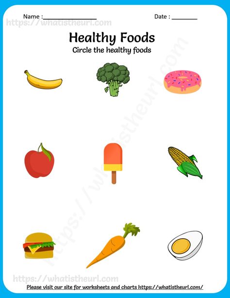 We have created a one page worksheet on healthy foods. It can help kids to identify healthy and unhealthy foods. In this worksheet, the kids need to find and circle the healthy foods,Please download the PDF Find and Circle the Healthy Foods – Grade 1 Healthy Food Worksheets For Preschool, Food And Health Worksheet, Food Worksheets For Kids, Healthy And Unhealthy Food Worksheet, Healthy Unhealthy Food Worksheet, The Food We Eat Worksheet, Junk Food Healthy Food Worksheet, Lkg Worksheets, Kindergarten Goals