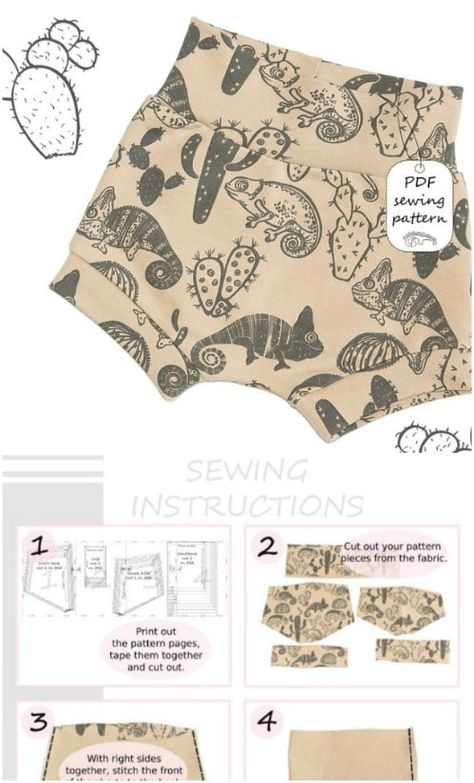 40 Adorable DIY Baby Clothing Patterns You Can Sew At Home - Comprehensive collection of DIY baby clothes that can easily be sewn at home. Includes hand sewn baby leggings and pants, dresses, onesies, and more. #sew #sewing #patterns #freepatterns #babyclothes #frugal Fabric For Baby Clothes, Free Children's Sewing Patterns, Free Kid Sewing Patterns, Baby Bummies Sewing Pattern Free, Sewing Gifts For Babies, Diy Bummies, Baby Boy Sewing Patterns Free, Bummies Sewing Pattern Free, Free Baby Clothes Patterns Sewing