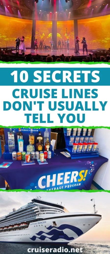 10 Cruise Line Secrets and Money-Saving Tips Fun Cruise Ideas, Cruise Ship Tips, Cruise Fun Ideas, Tips For Cruises, Carnival Cruise Hacks 2023, Cruising Tips, Carnival Cruises, Cruise Tips And Tricks, Cruise Carnival