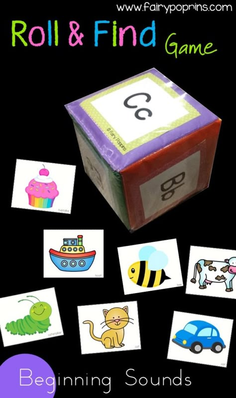 Beginning Sounds Activities | Fairy Poppins Beginning Sounds Activities, Alphabet Sort, Sounds Activities, Letter Sound Activities, Initial Sounds, Jolly Phonics, Preschool Literacy, Phonics Games, Alphabet Activities Preschool