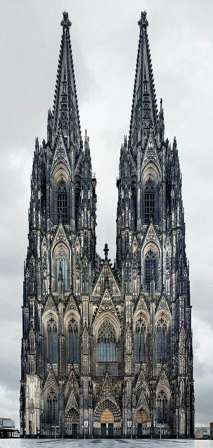 Markus Brunetti, Architecture Cool, Architecture Antique, Houses Of The Holy, Gothic Cathedrals, Cathedral Architecture, Sacred Architecture, Koln, Old Churches