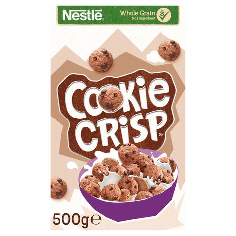 Nestle Cookies, Cookie Crisp Cereal, Kids Cereal, Cereal Cookies, Iceland Food, Cereal Brands, Cookie Crisp, Make Chocolate Chip Cookies, Sour Cream And Onion