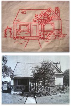 Subversive Cross Stitch, Redwork Embroidery, Pola Sulam, 자수 디자인, Embroidery Cross Stitch, Needle Work, Embroidery Cross, How To Turn, Embroidery Tutorials