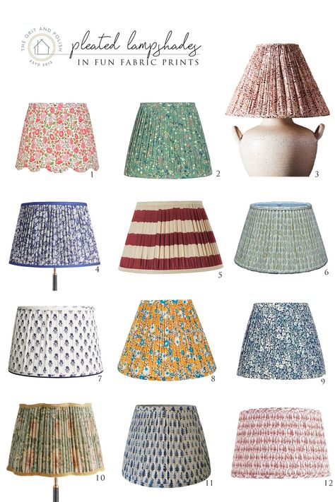 The Grit And Polish, Grit And Polish, Pleated Lamp, Pleated Lamp Shades, Fabric Lamp Shade, Farmhouse Pantry, Laundry Rack, Hanging Clothes Racks, Fabric Lamp