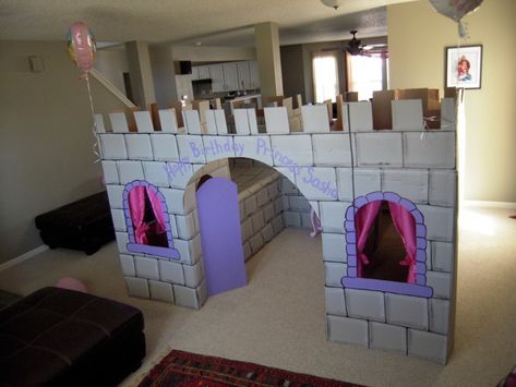 Rivet Project Kithttp://mrmcgroovys.com/products-page/get-the-kit/rivet-project-kit/ Castles Topic, Knight Birthday Party, Cardboard Play, Cardboard Castle, Knight Party, Fairy Tale Theme, Dragon Party, Princess Castle, Princess Birthday Party