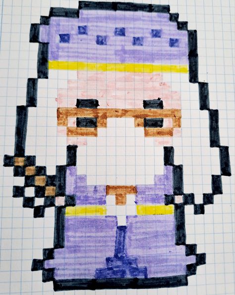 Albus Dumbledore Harry Potter Pixel Art Pixel Art Harry Potter, Harry Porter, Art Harry Potter, Easy Pixel Art, Pixel Drawing, Albus Dumbledore, Pixel Art, Feline, Harry Potter