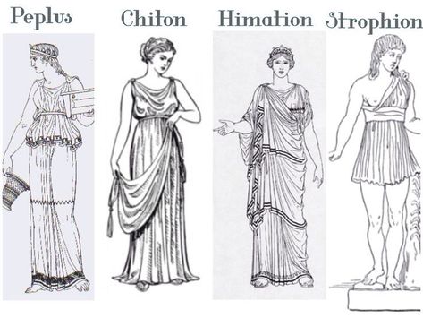 Ancient Greek Costume Primer (Athenian History #2) | Sara M. Harvey on Patreon Greek Clothing Ancient, Ancient Greece Clothing, Ancient Greek Dress, Greek Chiton, Ancient Greece Fashion, Ancient Greek Costumes, Greek Toga, Ancient Greek Clothing, Roman Clothes