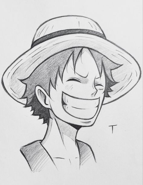 One Piece Desenho Facil, Anime Canvas Painting, Anime Face Drawing, Naruto Sketch Drawing, Pencil Sketch Images, Anime Drawing Books, Cool Pencil Drawings, Meaningful Drawings, Easy Drawings Sketches