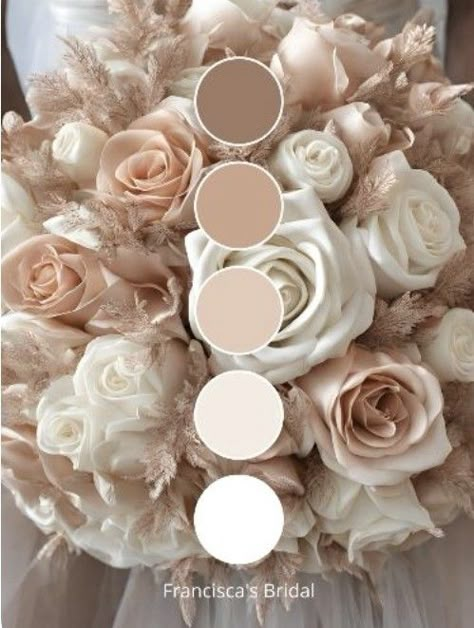 Beige Wedding Theme, Champagne Wedding Themes, Champagne Color Palette, Champagne Wedding Colors, Wedding Theme Color Schemes, Pink Wedding Colors, Wedding Color Pallet, Pallet Wedding, Light Pink Wedding