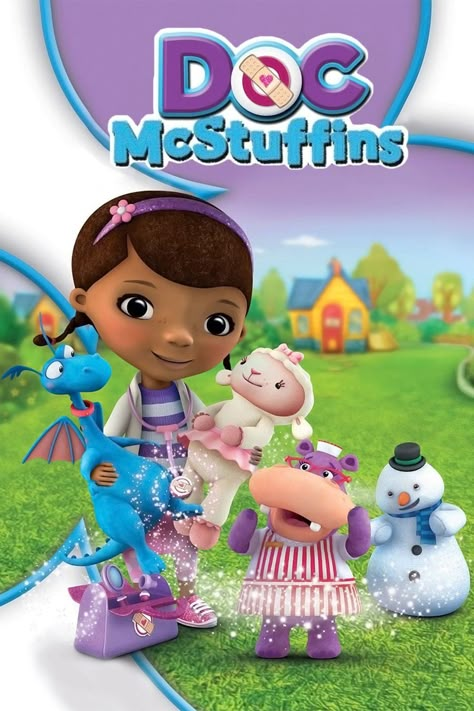 Doc McStuffins is an American-Irish animated children's television series produced by Brown Bag Films. It was created and executive produced by Chris Nee and premiered on March 23, 2012, on Disney Channel and Disney Junior. The series is about a girl who can "fix" toys, with help from her toy friends. Old Kids Cartoons, Old Kids Shows, Childhood Memories Aesthetic, Old Cartoon Shows, Childhood Memories 2000, Childhood Shows, Childhood Tv Shows, Kids Tv Shows, Childhood Movies