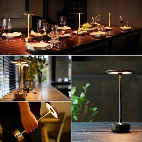 Cordless Rechargeable Table Lamps: Create the Perfect Ambience Cordless Table Lamp, Luxury Table Lamps, Led Decorative Lights, Dining Table Lamps, Cordless Table Lamps, Touch Table Lamps, Touch Table, Cordless Lamps, Luxury Table