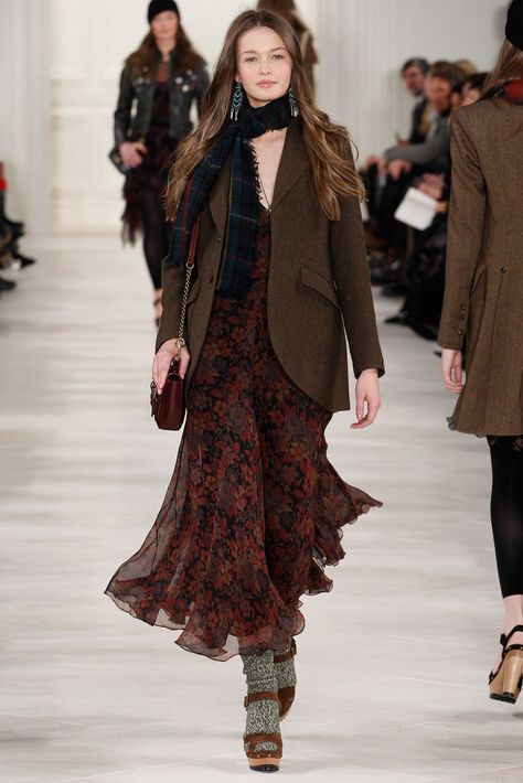 Rok Outfit, Ralph Lauren Fall, Parisienne Chic, Mode Hippie, Ralph Lauren Style, 가을 패션, Fall 2014, Looks Style, Looks Vintage