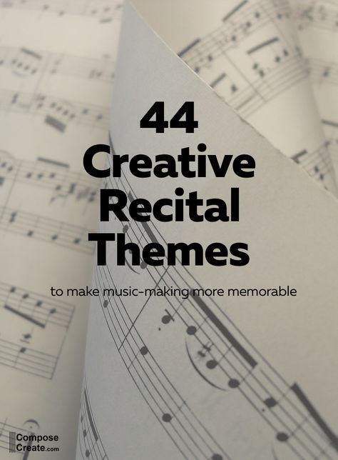 !!!!!!!!!! 44 Creative Recital Themes - HAVE TO USE THIS FOR MY NEXT RECITAL Piano Recital Gifts, Recital Themes, Violin Recital, Piano Pedagogy, Piano Teaching Resources, Kids Piano, Digital Ideas, Piano Recital, Learn Violin