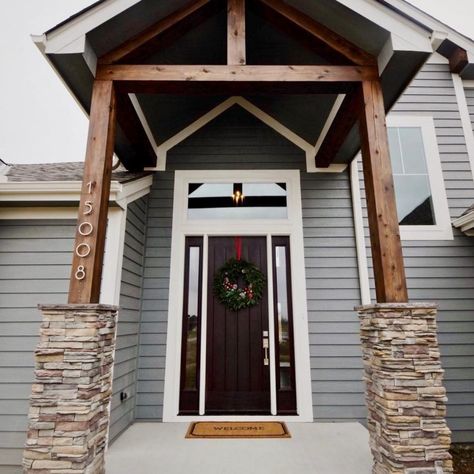 Front Entryway Ideas Exterior Modern, Entryway Exterior Ideas Front Entrances, Front Entrance Ideas Exterior Entryway, Home Entryway Ideas Exterior, Exterior Entryway Ideas Front Entrances, Entryway Ideas Apartment, Front Entryway Ideas Exterior, Entryway Exterior, Outdoor Entryway Ideas