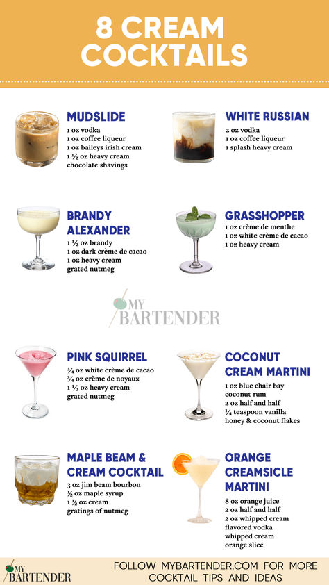 Cream Cocktails Passover Plates, Irish Cream Drinks, Cream Cocktails, Bartender Drinks Recipes, Hosting A Brunch, Easter Cocktails, Easter Festivities, Low Carb Cocktails, Bartender Drinks