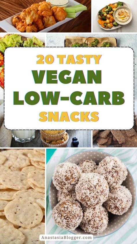 Discover a variety of satisfying low-carb snack ideas designed to support your weight loss journey. Enhance your diet with 20 simple recipes for delicious vegan and vegetarian low-carb snacks that will keep you feeling full and satisfied throughout the day. Low Carb Veg Recipes, Zero Carb Vegetarian Meals, Vegetarian Keto Snacks, Low Carb Vegan Snacks, Vegetarian Snack Recipes, Dinner Low Carb Recipes, Recipes High Protein Low Carb, Vegetarian Low Carb Recipes, Recipes For Dinner Low Carb