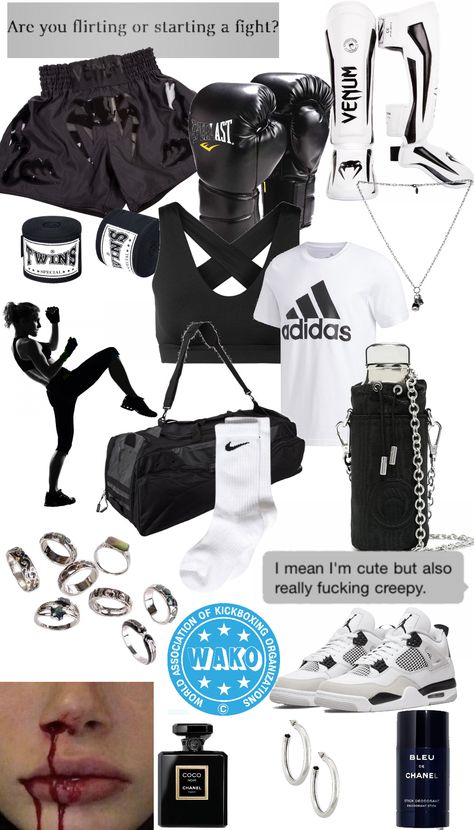 Kickbox🥊 outfit ideas | #kickbox🥊 Military Black Jordan 4, Boxing Outfit For Women, Kickboxing Outfit, Boxing Outfits, Muay Thai Women, Kickboxing Women, Jiu Jutsu, Karate Outfit, Grind Motivation