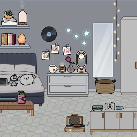 Room Ideas Toca Boca, Photo Kawaii, Ideas Toca Boca, Toca Boca Room Ideas, Toca Ideas, Building A Workbench, Toca Boca House Ideas, Toca Boca Room, Basketball Room