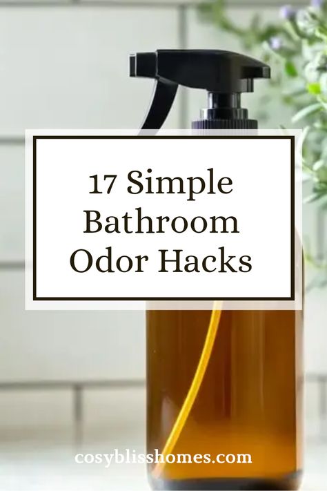 Tired of unwanted bathroom smells? Discover these 17 simple hacks to keep your bathroom fresh and odor-free! From cost-effective natural solutions like vinegar spray to easy DIY methods and product recommendations, these tips will transform your bathroom into a blissful retreat. Say goodbye to lingering odors by implementing these straightforward practices daily. Whether you need quick fixes or long-term solutions, this guide provides the best strategies for a fresh-smelling bathroom every day. Check it out now and breathe freely again!