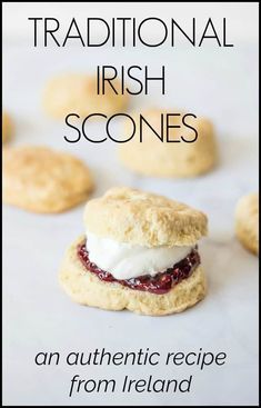 Irish Scones Recipe, Irish Scones, Irish Desserts, Irish Cooking, Irish Dishes, Scones Recipe Easy, Irish Cuisine, Irish Food, Scottish Recipes