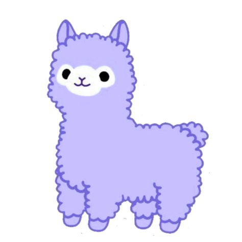 Purple Alpaca, Alpaca Drawing, Purple Stickers, Cute Aesthetic Wallpapers, Cute Simple Tattoos, Simple Tattoos For Guys, Cute Backgrounds For Iphone, Preppy Stickers, Cute Pencil Case