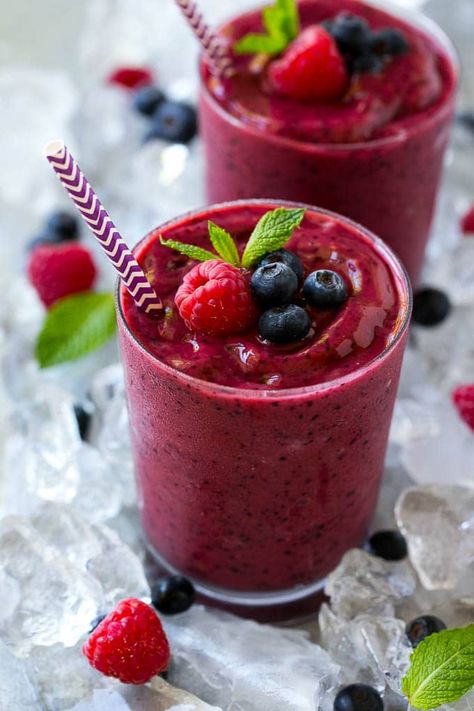 Smoothie Dinner, Frozen Fruit Smoothie, Smoothie Recipes With Yogurt, Mini Hamburgers, Healthy Bowl, Diet Smoothie Recipes, Smoothie Diet Plans, Healthy Smoothie Recipes, Diet Vegetarian