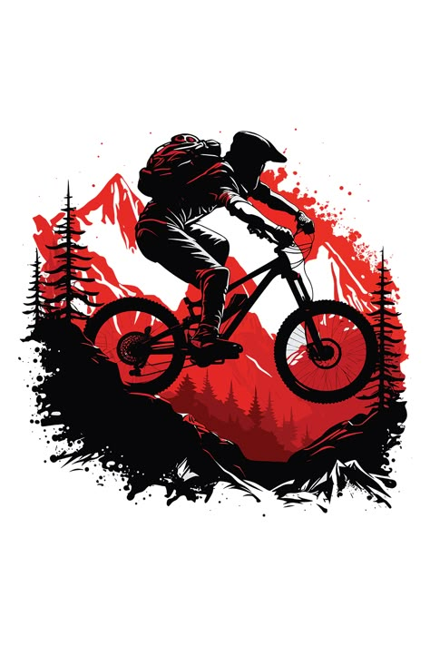 Mountain Bike Shirt, Moto Logo Design, Motorcycle Shirts, Moto Wallpapers, Moto Logo, Neon Cyberpunk, Bike Tattoos, Fitness T Shirts, Boy Bike