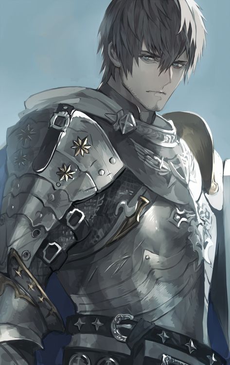 Ardbert Ffxiv, Paladin Fantasy Art, Ffxiv Paladin, Knight Character Art, Man In Armor, Anime Knight, Anime Show, Anime Male, Final Fantasy Art