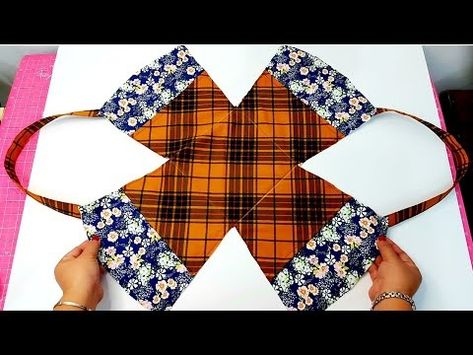 Only Few People Know This Unbelievable Newest Sewing Trick to Make Bag 💜Great Sewing Tutorial#diybag - YouTube Fabric Handbag Patterns Free, Easy Bags To Make, Shopping Bag Patterns To Sew, Purse Strap Ideas, Hand Bag Patterns Sewing, Origami Bag Tutorial, Purse Making Tutorial, Making Bags Tutorial, Easy Purses To Sew