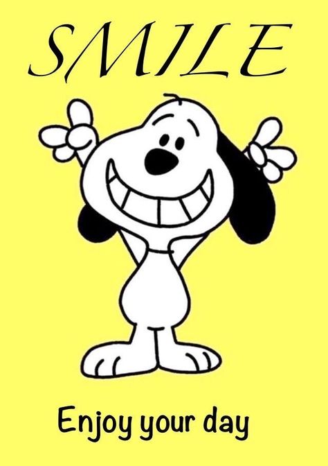 National Smile Day, Charlie Brown Quotes, Good Morning Snoopy, World Smile Day, Smile Day, Snoopy Cartoon, Snoopy Funny, Happy Morning Quotes, Snoopy Images