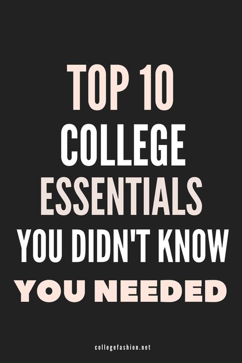 Top 10 college essentials you didn't know you needed College Aesthetic Dorm Room, College Room Inspiration, Classy Dorm Room, Friends Studying, Aesthetic Dorm Room Ideas, Packing For College, Girl Dorm Room, College Dorm Room Organization, Diy Dorm Room