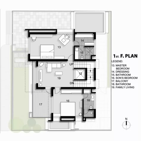 Architecture That Emphasizes Clean Lines, Minimalist Aesthetics With The Use Of Modern Materials And Technology | MDC Architects (Mandala Design Consortia) - The Architects Diary Small Residence Plan, Modern Residential Architecture Apartments, Indian Architecture Aesthetic, Villa Layout, Indian House Design, 30x40 House Plans, House Cladding, Modern Exterior House, Architecture Elevation