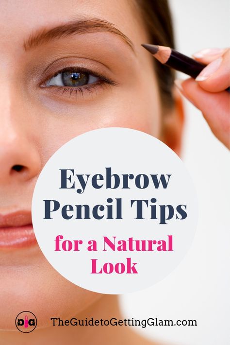 Eyebrows With Pencil, Eyebrow Pencil Tutorial, Fill In Eyebrows, How To Do Eyebrows, Pro Makeup Artist, Party Makeup Looks, Eyebrow Hacks, Makeup Tips For Older Women, Natural Eyebrow Makeup