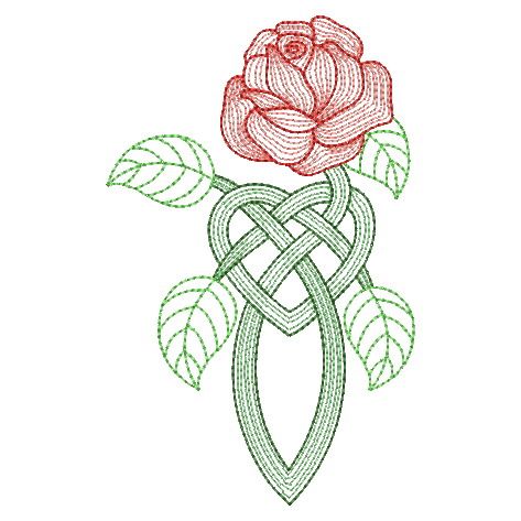 Celtic Rose, Celtic Flower, Celtic Coloring, Irish Symbols, Knot Tattoo, Irish Tattoos, Flower Machine Embroidery Designs, Celtic Knot Designs, Celtic Style