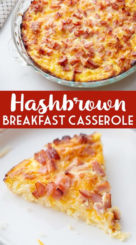 Easy Gourmet Breakfast, Hashbrown Breakfast Casserole Recipe, Hashbrown Breakfast, Meal Breakfast, Breakfast Casserole Recipe, Breakfast Hashbrowns, Hashbrown Breakfast Casserole, Hashbrown Recipes, Gourmet Breakfast