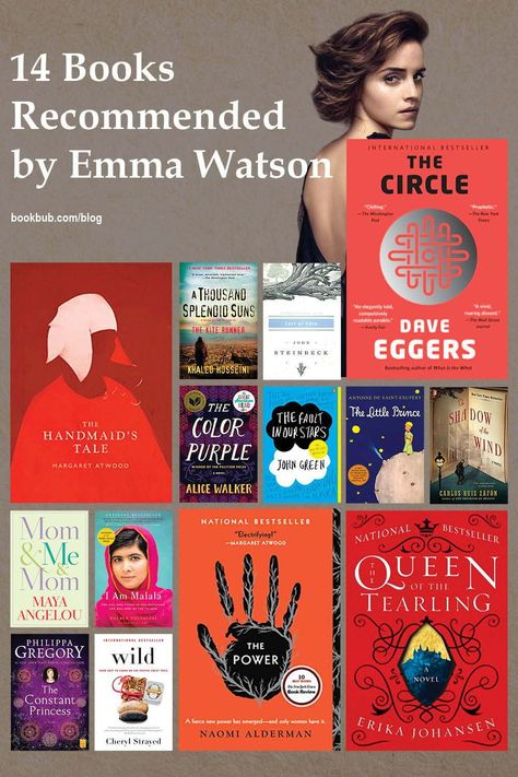 Up And Up, Emma Watson Book List, Celebrity Book Recommendations, Emma Watson Reading, Emma Watson Book, Teen Novels, Celebrity Books, Best Reads, Books Recommendations