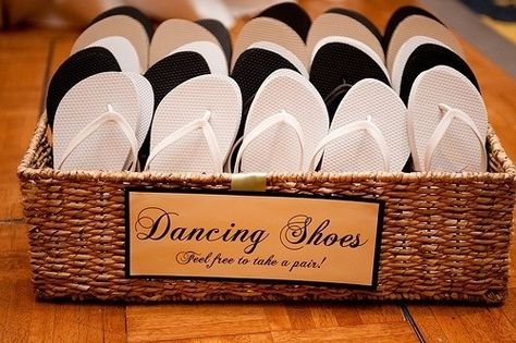 Dancing Shoes | Community Post: 10 Ways To Keep Your Guests Entertained At Your Wedding Bathroom Basket Wedding, Wedding Bathroom, Gorgeous Centerpieces, Cute Snacks, Dancing Shoes, Future Wedding Ideas, Wedding Wishes, Future Mrs, Fairytale Wedding